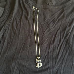 Fashion cat necklace kids adults